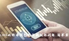 webpage    如何解决iOS比特币钱包无法找到的问题：