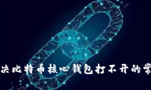 如何解决比特币核心钱包打不开的常见问题