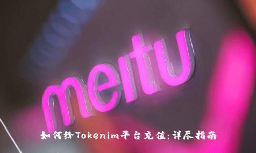 如何给Tokenim平台充值：详尽指南